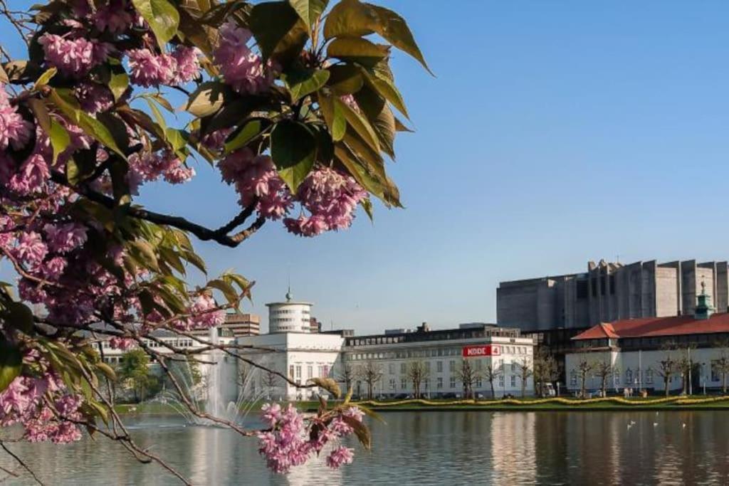 Central 2Br With Balconies And Art In Historical University Area Bergen Eksteriør billede